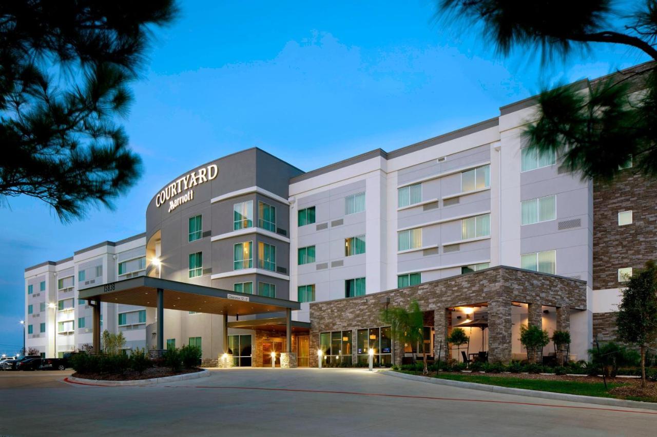 Hotel Courtyard By Marriott Houston Intercontinental Airport Exterior foto