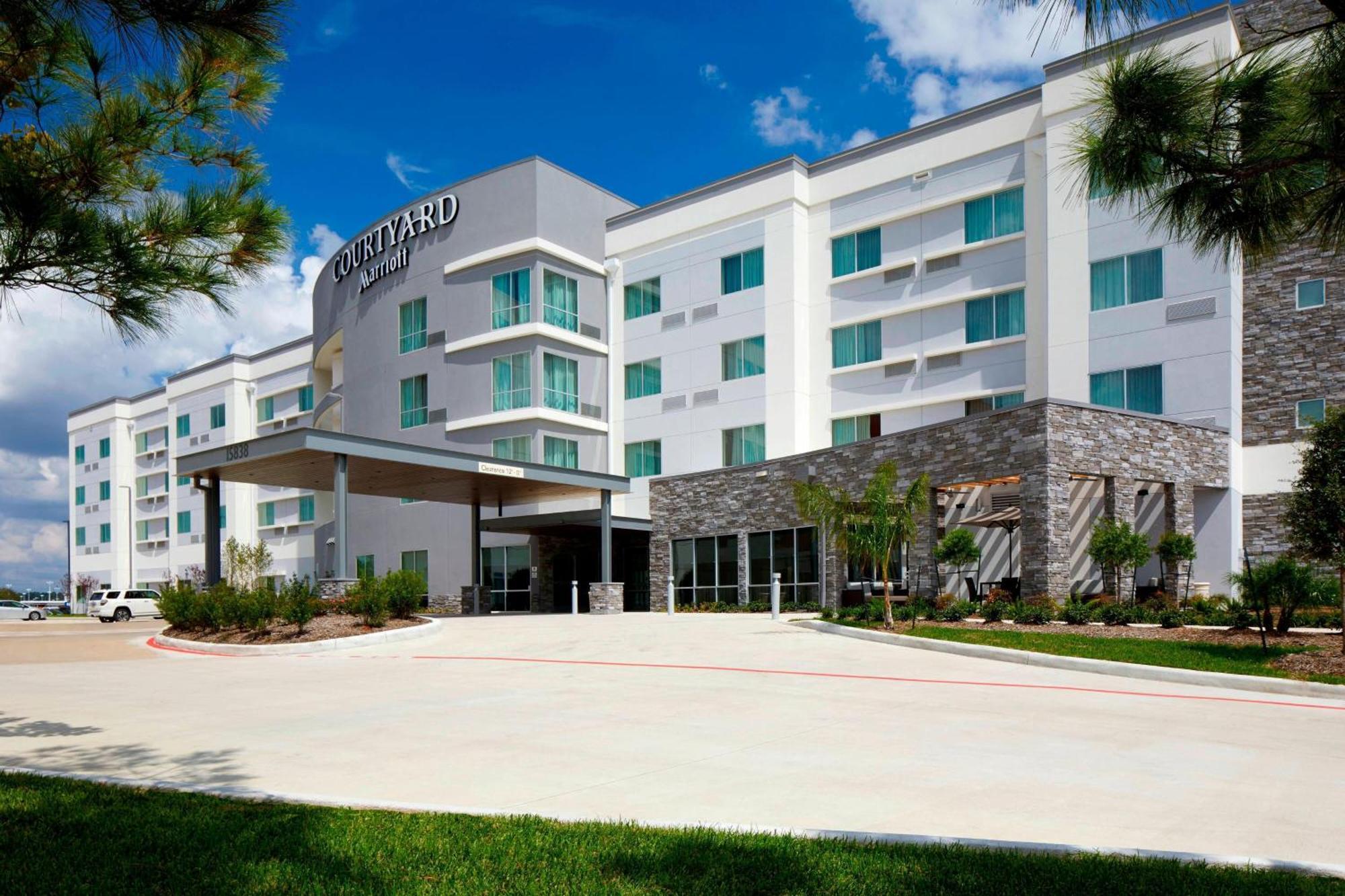 Hotel Courtyard By Marriott Houston Intercontinental Airport Exterior foto